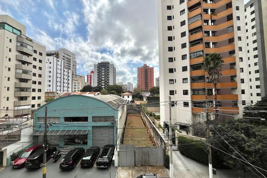 Vista da Varanda de apartamento à venda com 2 quartos, 45m² em Vila Clementino, São Paulo