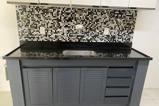 Cozinha de apartamento para alugar com 3 quartos, 125m² em Maracanã, Rio de Janeiro