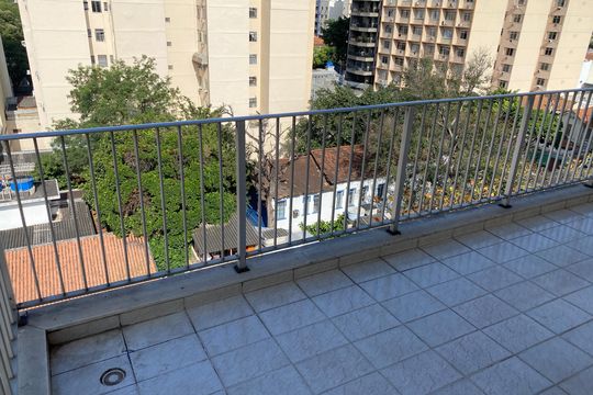 Varanda de apartamento para alugar com 3 quartos, 125m² em Maracanã, Rio de Janeiro