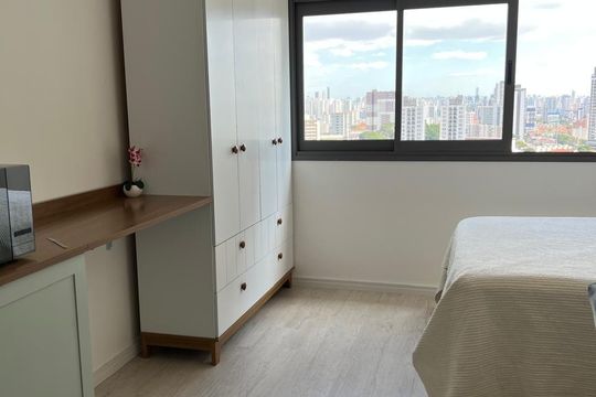 Sala / Quarto de apartamento para alugar com 1 quarto, 30m² em Vila Matilde, São Paulo