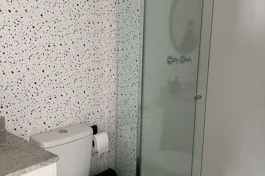 Banheiro de apartamento para alugar com 1 quarto, 30m² em Vila Matilde, São Paulo
