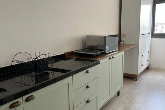 Cozinha de apartamento para alugar com 1 quarto, 30m² em Vila Matilde, São Paulo