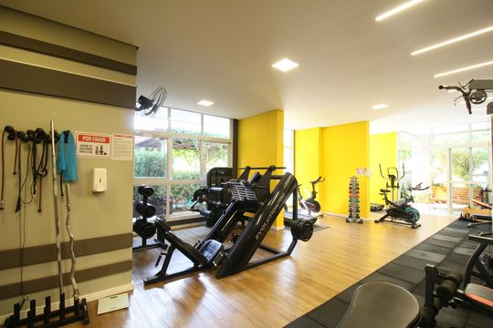 Área comum - Academia de apartamento para alugar com 2 quartos, 49m² em Vila Andrade, São Paulo