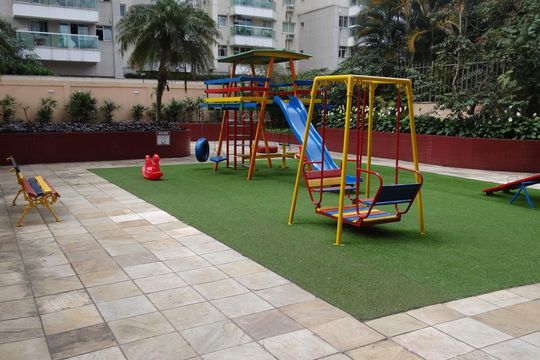 Área comum - Playground de apartamento para alugar com 2 quartos, 68m² em Barra da Tijuca, Rio de Janeiro