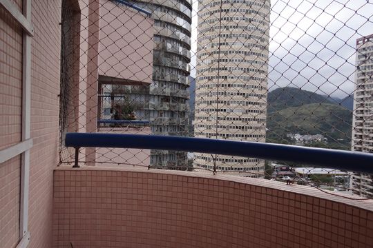 Varanda de apartamento para alugar com 2 quartos, 68m² em Barra da Tijuca, Rio de Janeiro