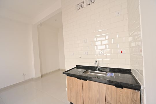Cozinha de kitnet/studio para alugar com 1 quarto, 20m² em Planalto Paulista, São Paulo
