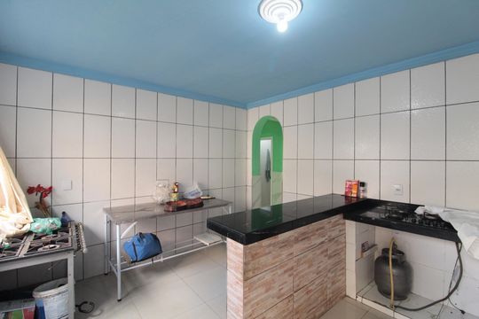 Casa 1 | Cozinha de casa para alugar com 3 quartos, 170m² em Céu Azul, Belo Horizonte