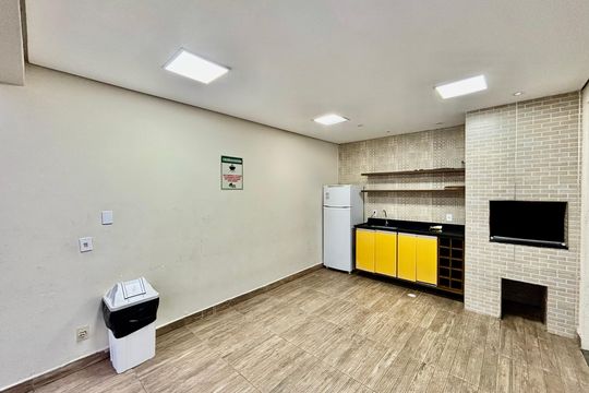 Área comum - Churrasqueira de apartamento para alugar com 2 quartos, 48m² em Jardim Rodrigues Alves, Ferraz de Vasconcelos