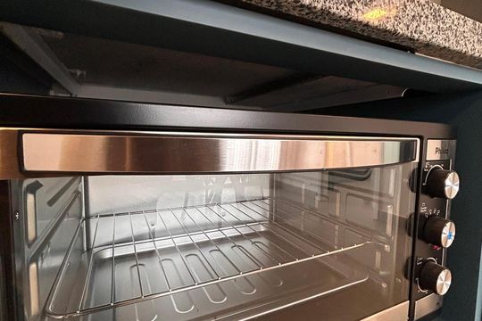 Cozinha e sala  de apartamento para alugar com 1 quarto, 37m² em Santo Amaro, São Paulo