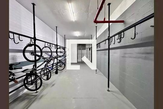 Bicicletário  de apartamento para alugar com 1 quarto, 37m² em Santo Amaro, São Paulo