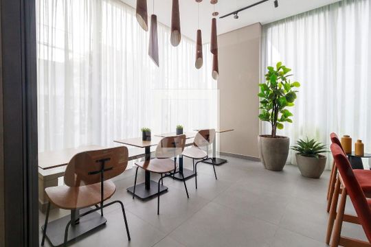 Espaço Gourmet de apartamento para alugar com 1 quarto, 37m² em Santo Amaro, São Paulo