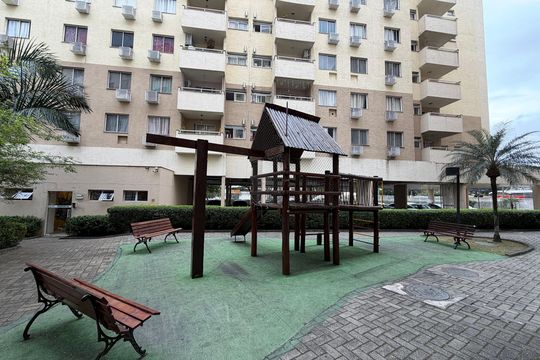 Área comum - Playground de apartamento à venda com 3 quartos, 74m² em Taquara, Rio de Janeiro