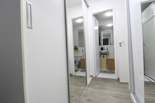 Suíte de apartamento à venda com 3 quartos, 74m² em Taquara, Rio de Janeiro