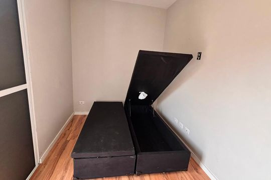 Quarto de casa de condomínio para alugar com 2 quartos, 48m² em Chácara Ondas Verdes, Cotia