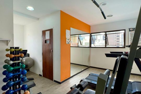 Academia de apartamento para alugar com 1 quarto, 40m² em Jardim Paulista, São Paulo