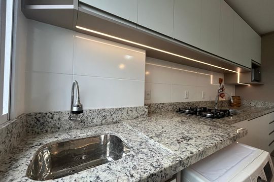 Área de Serviço de apartamento para alugar com 1 quarto, 60m² em Ingleses Norte, Florianópolis