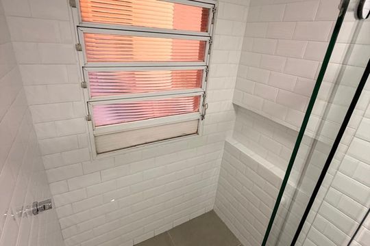 Banheiro da Suíte  de apartamento à venda com 3 quartos, 89m² em Conceicao, Campinas
