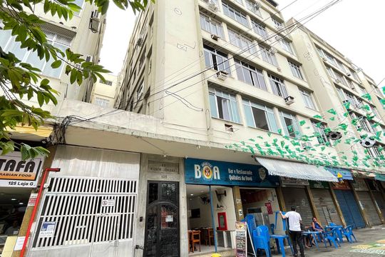 Fachada de apartamento para alugar com 1 quarto, 42m² em Tijuca, Rio de Janeiro