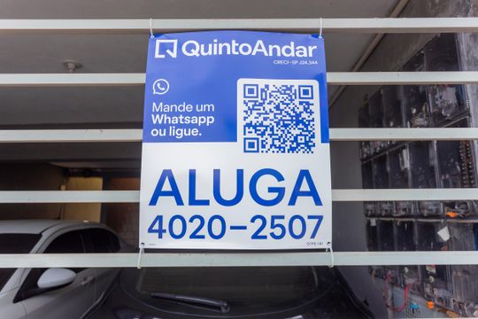 Placa QuintoAndar de casa para alugar com 2 quartos, 100m² em Gilda , São Paulo