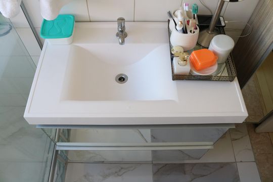 Banheiro de apartamento para alugar com 1 quarto, 60m² em Barra Funda, São Paulo
