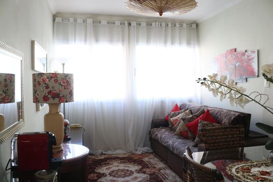 Sala de apartamento para alugar com 1 quarto, 60m² em Barra Funda, São Paulo
