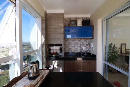 Varanda  de apartamento para alugar com 3 quartos, 194m² em Jardim Nova Alianca Sul, Ribeirão Preto