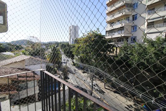 Varanda do quarto  de apartamento para alugar com 1 quarto, 63m² em Freguesia (jacarepaguá), Rio de Janeiro