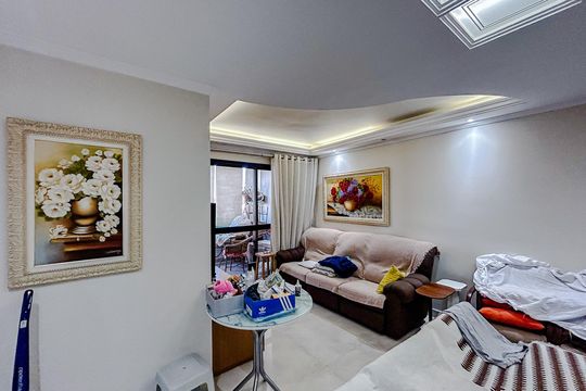 Sala de apartamento à venda com 2 quartos, 78m² em P, São Paulo