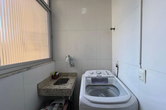 Área de Serviço de apartamento à venda com 3 quartos, 75m² em São Luiz, Belo Horizonte