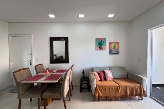 Sala de apartamento à venda com 3 quartos, 75m² em São Luiz, Belo Horizonte