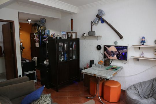 Sala de apartamento à venda com 2 quartos, 62m² em Camargos, Belo Horizonte