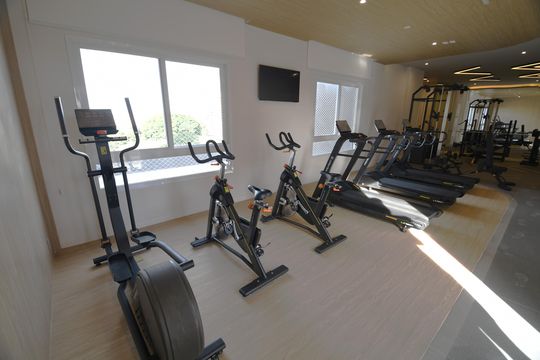 Área comum - Academia de apartamento para alugar com 3 quartos, 80m² em Bonfim, Campinas