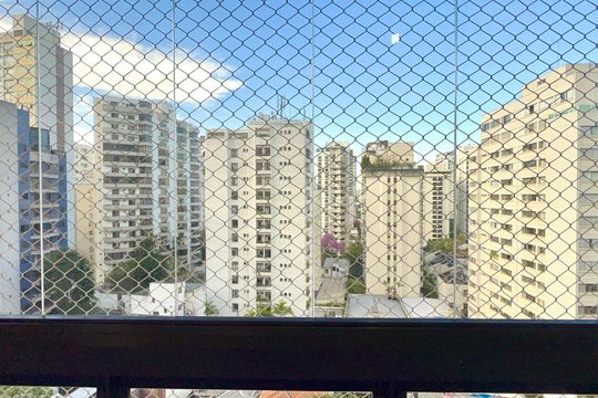 Varanda de apartamento para alugar com 4 quartos, 210m² em Paraíso, São Paulo