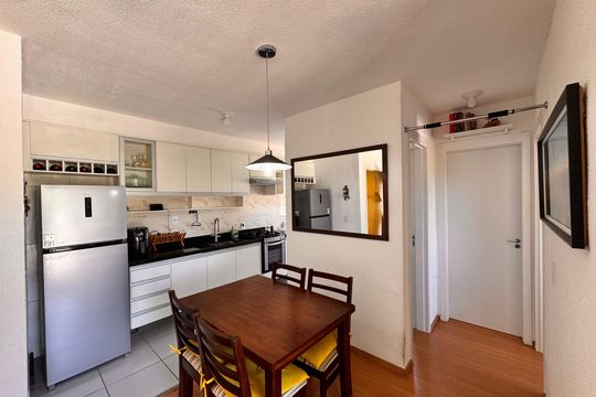 Sala de apartamento à venda com 2 quartos, 45m² em Vargem Grande, Rio de Janeiro