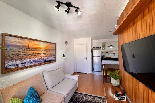 Sala de apartamento à venda com 2 quartos, 45m² em Vargem Grande, Rio de Janeiro