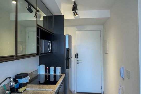 Studio de kitnet/studio à venda com 1 quarto, 33m² em Vila Cordeiro, São Paulo