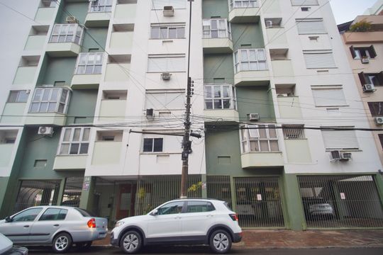 Fachada de kitnet/studio para alugar com 1 quarto, 28m² em Centro, São Leopoldo