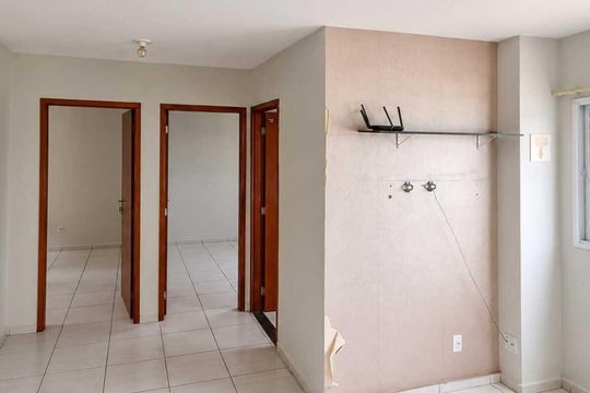 Sala de apartamento para alugar com 2 quartos, 47m² em Shopping Park, Uberlândia