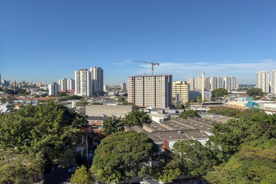 Vista de apartamento para alugar com 2 quartos, 32m² em Jardim Caravelas, São Paulo