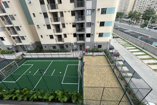 Vista da varanda da sala de apartamento para alugar com 2 quartos, 40m² em Cachambi, Rio de Janeiro