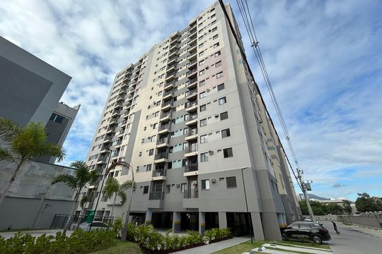 Fachada do bloco de apartamento para alugar com 2 quartos, 40m² em Cachambi, Rio de Janeiro