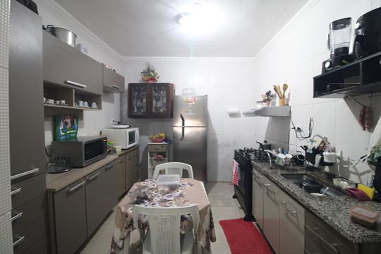 Cozinha de casa à venda com 2 quartos, 55m² em Jardim Novo Horizonte, São Paulo