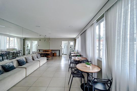 Área comum de apartamento à venda com 2 quartos, 34m² em Cidade Mãe do Céu, São Paulo