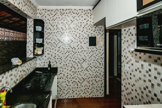 Cozinha de apartamento para alugar com 2 quartos, 47m² em Canaa, Belo Horizonte