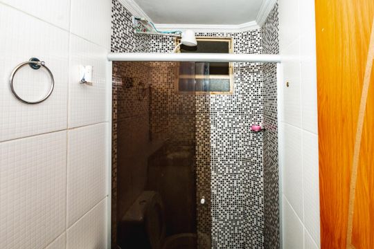 Banheiro Social de apartamento para alugar com 2 quartos, 47m² em Canaa, Belo Horizonte