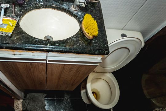 Banheiro Social de apartamento para alugar com 2 quartos, 47m² em Canaa, Belo Horizonte