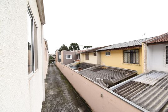 Sacada da Suíte de casa de condomínio à venda com 3 quartos, 120m² em Bacacheri, Curitiba
