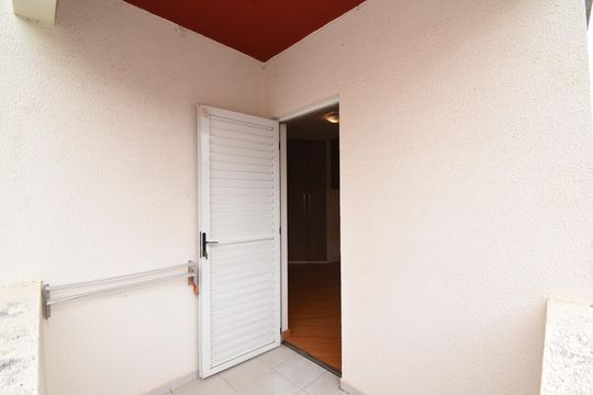 Sacada da Suíte de casa de condomínio à venda com 3 quartos, 120m² em Bacacheri, Curitiba