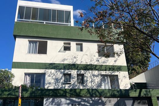 Fachada de apartamento para alugar com 3 quartos, 130m² em Novo Glória, Belo Horizonte