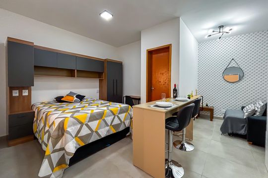 Apartamento para alugar com 1 quarto, 24m² em Vila Monte Alegre, São Paulo